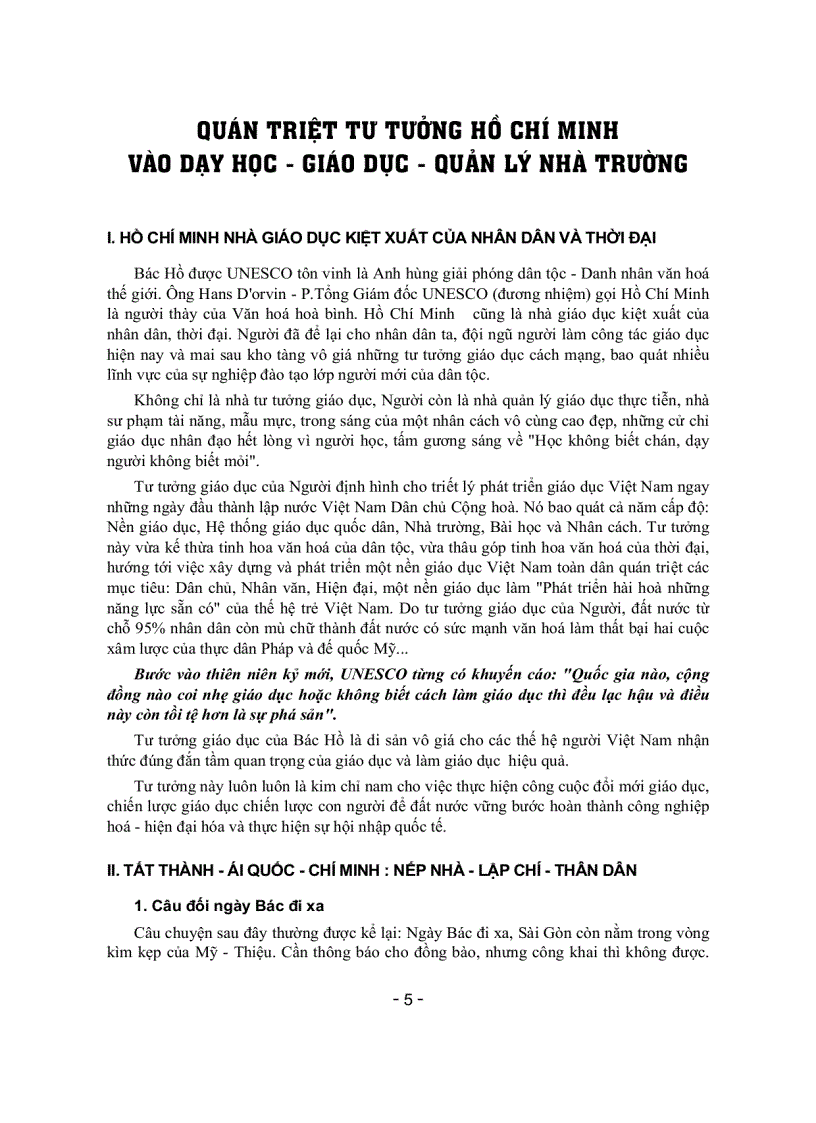 image for page Tổ trưởng chuyên môn