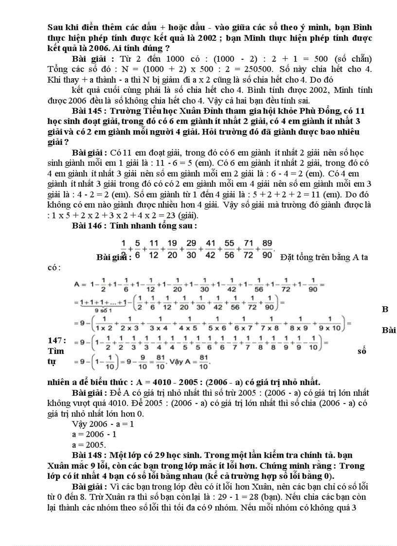 image for page Toán Tiểu học