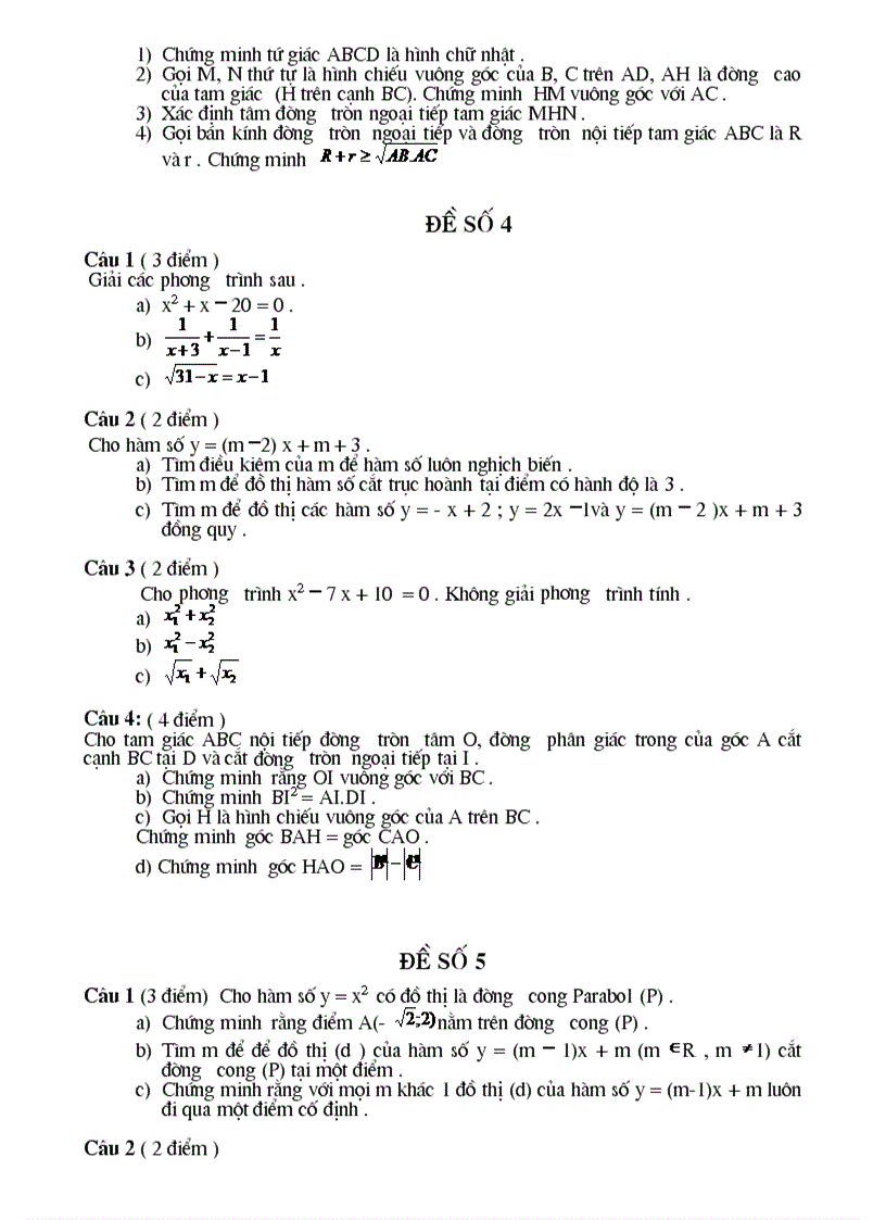 image for page Tổng hợp 200 đề thi vào thpt