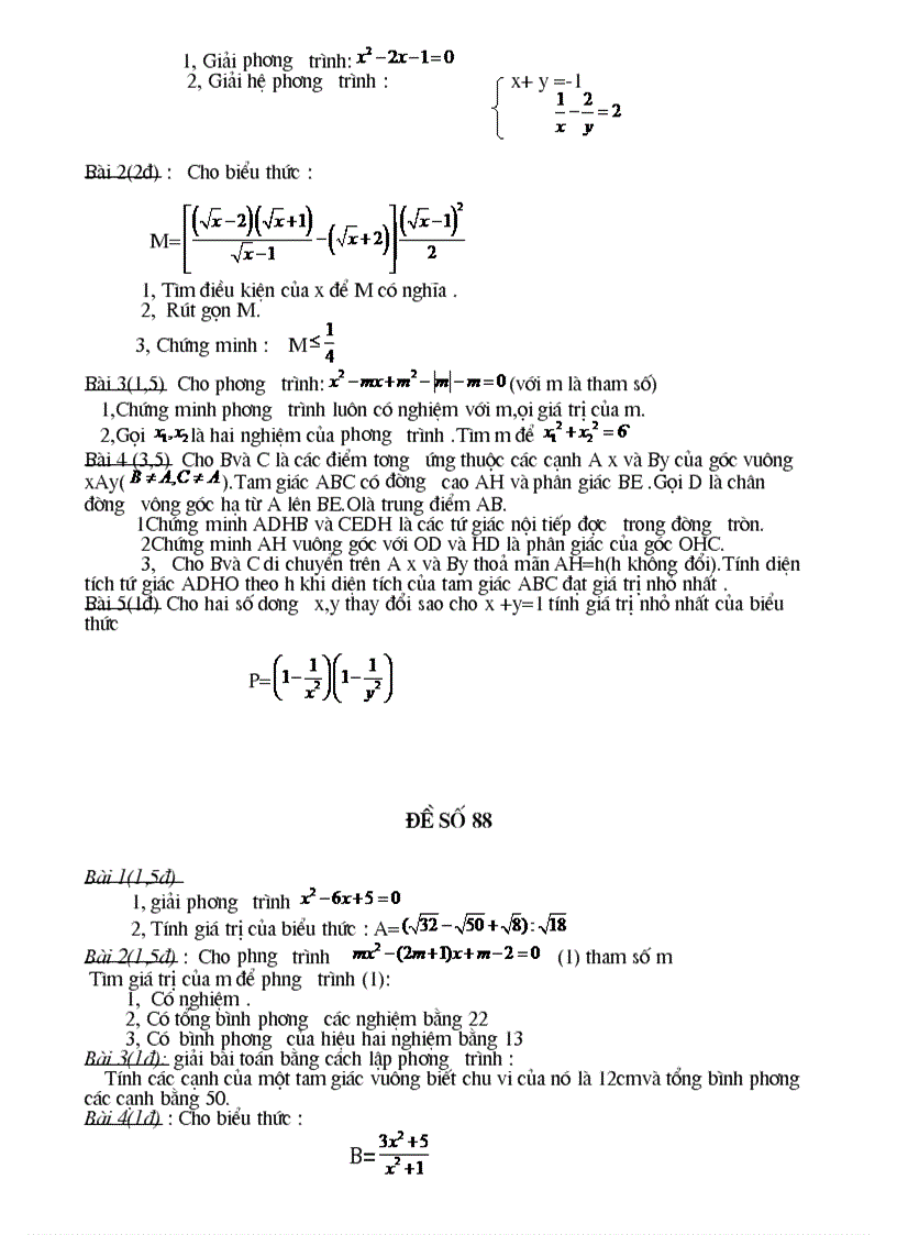 image for page Tổng hợp 200 đề thi vào thpt