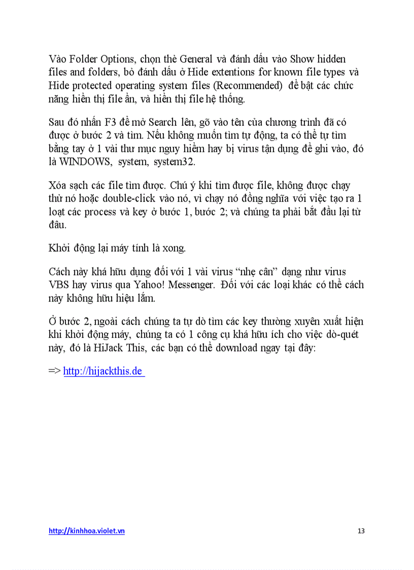 image for page Tổng hợp cách diệt mọi loại virus và keylogger nhanh