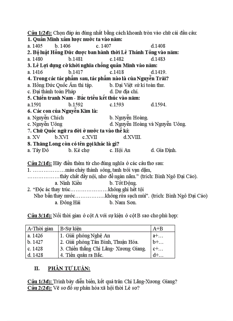 image for page Tổng hợp đề KT sử cấp II