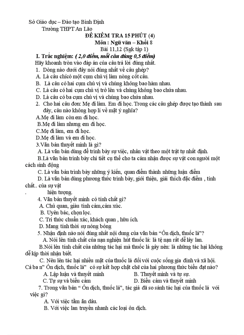 image for page Tổng hợp đề KT văn 8