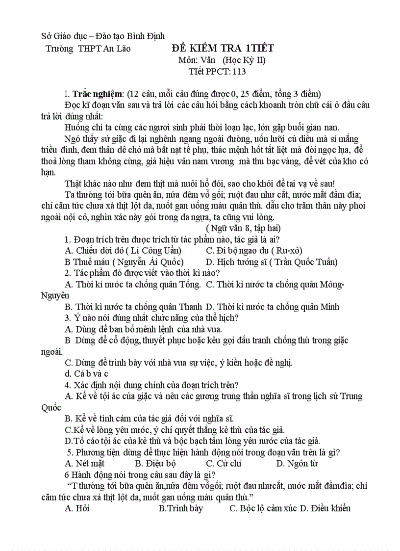 image for page Tổng hợp đề KT văn 8