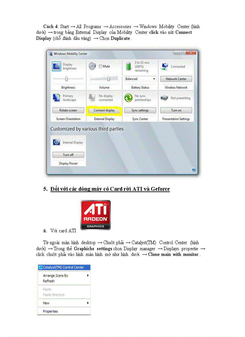 image for page Tổng hợp kết nối máy tính với máy chiếu