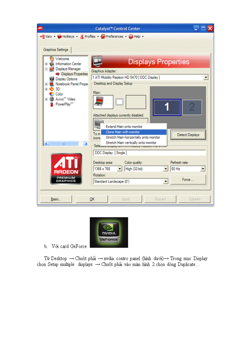 image for page Tổng hợp kết nối máy tính với máy chiếu