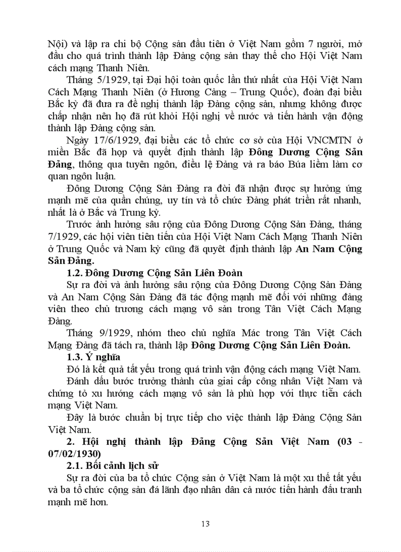 image for page Tổng hợp kiến thức cơ bản lịch sử Việt nam