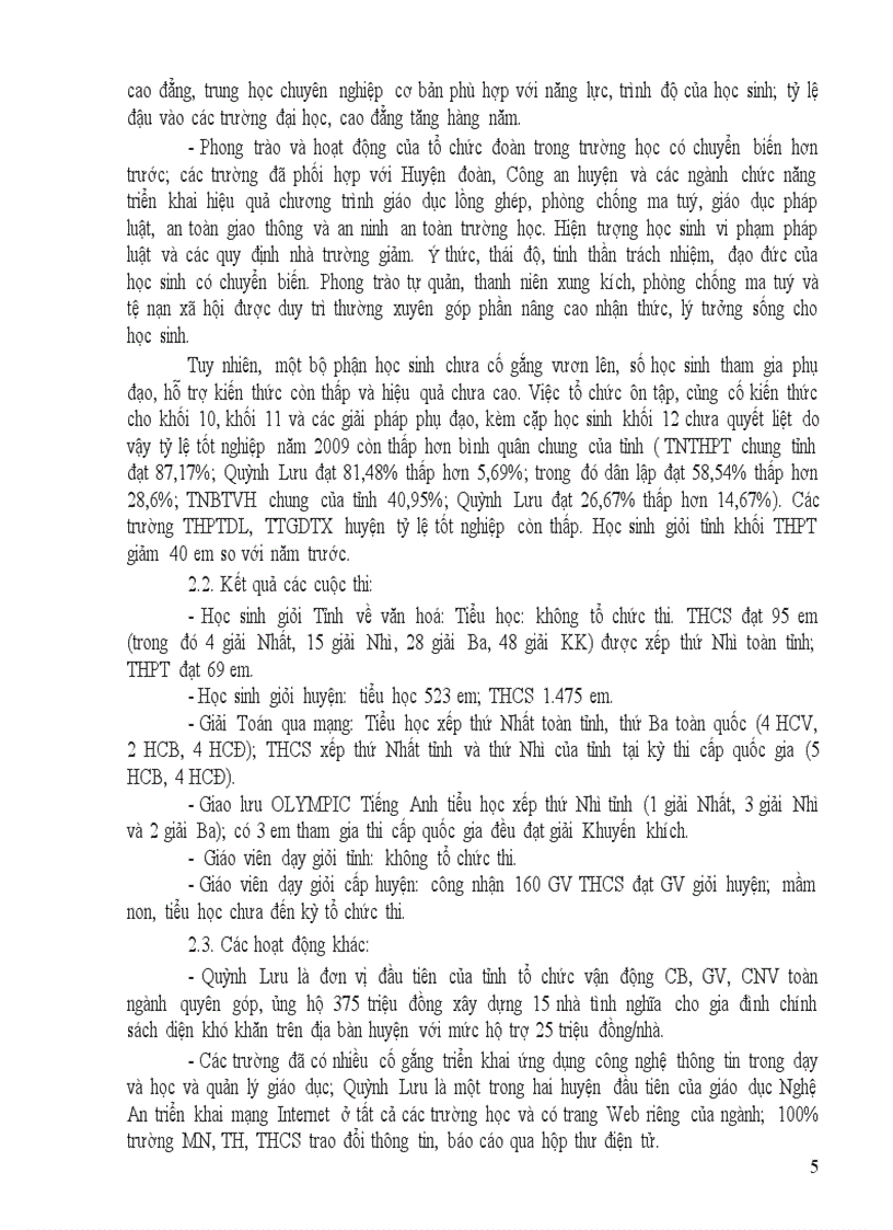 image for page TONG KET NAM HOC 08 09 Chinh thuc