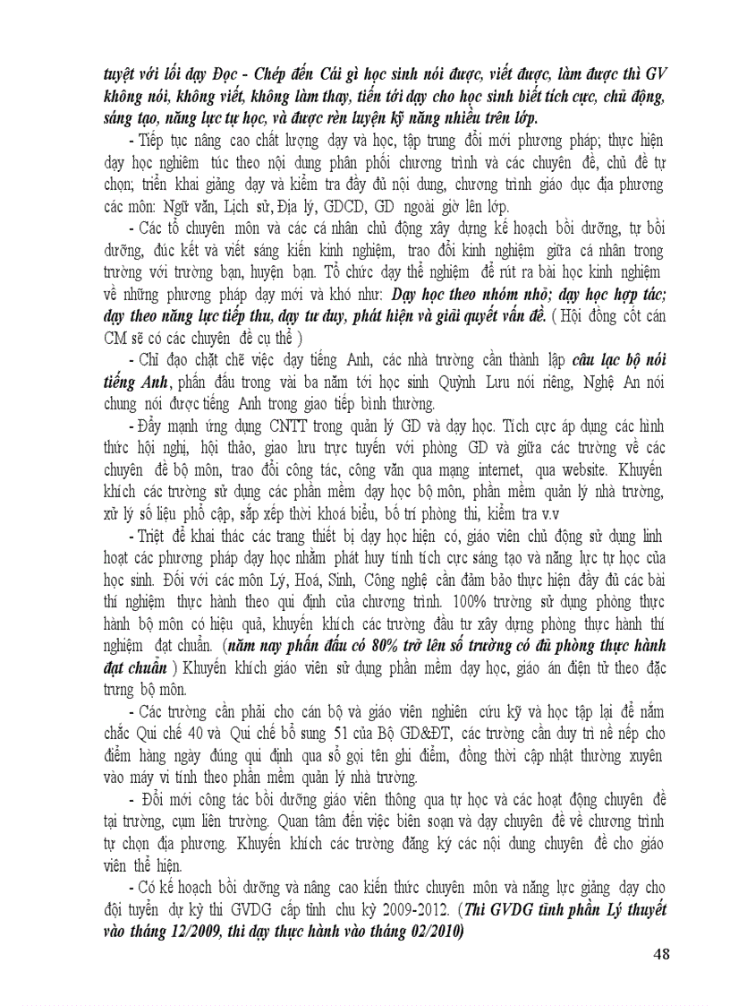 image for page TONG KET NAM HOC 08 09 Chinh thuc