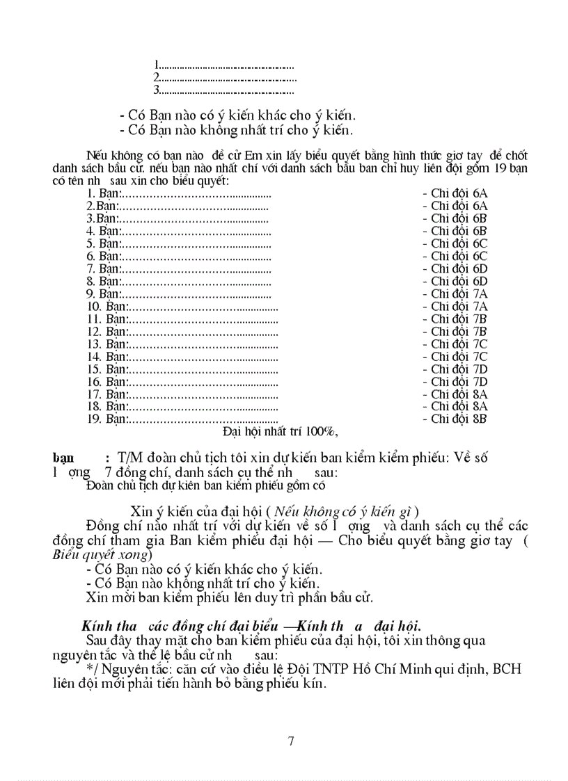 image for page Tổng Phụ trách Đội cần biết