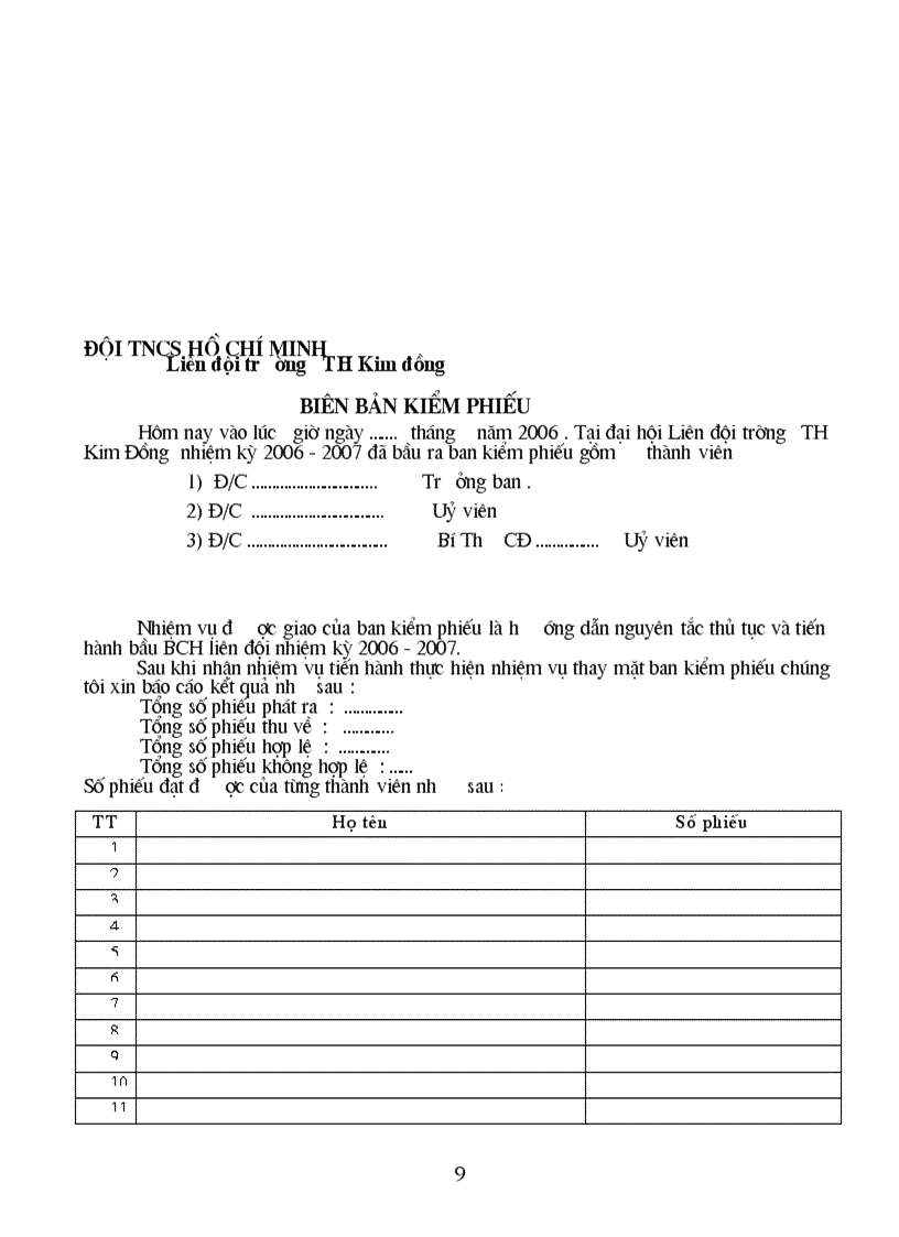 image for page Tổng Phụ trách Đội cần biết