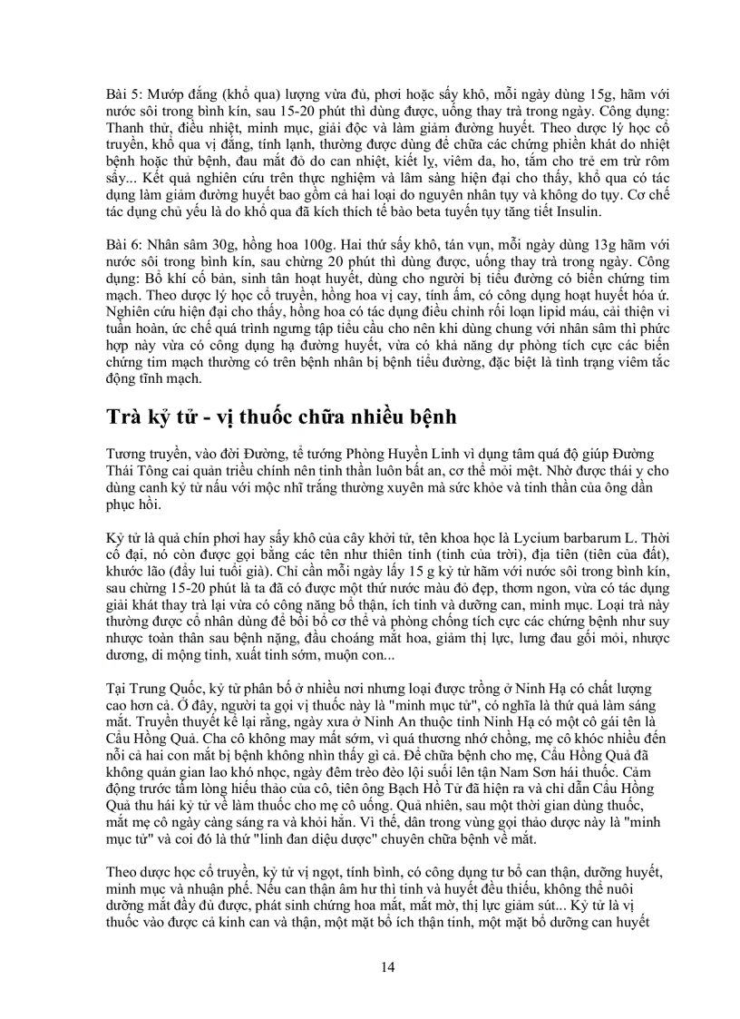 image for page Trà dược và tửu dược