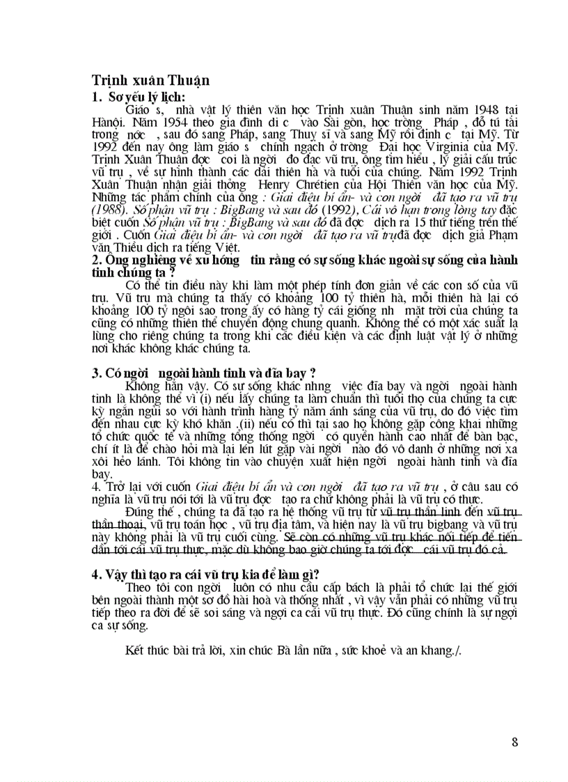 image for page Trả lời câu hỏi về Phong thủy