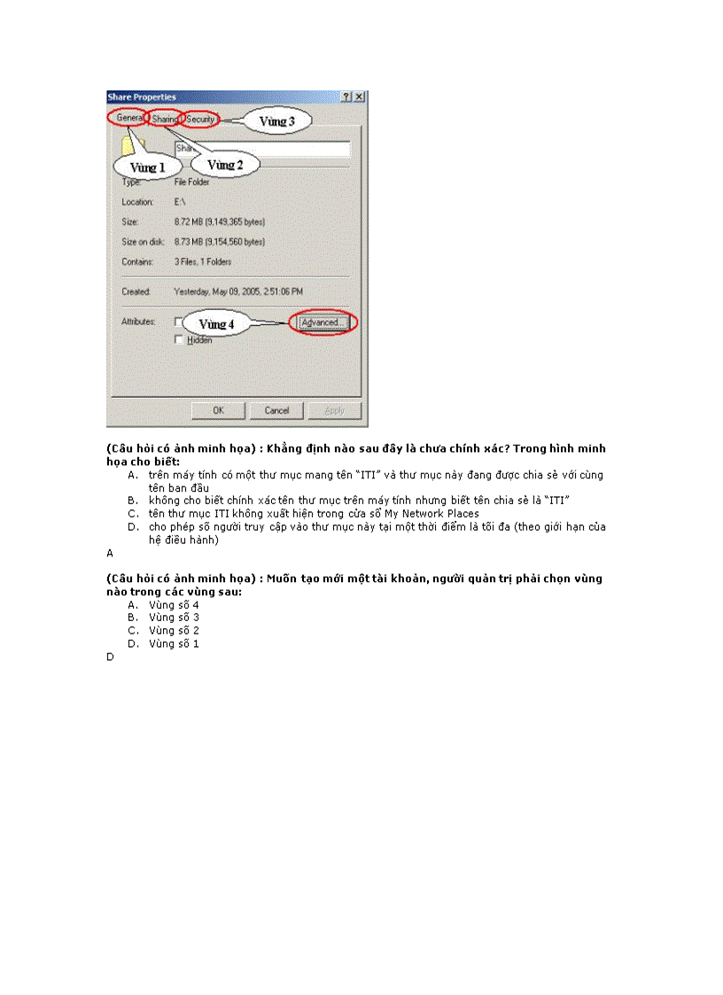 image for page Trắc nghiệm về mạng MT và Internet