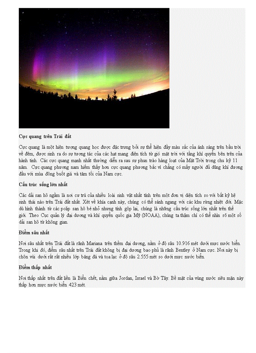 image for page Trái đất kỳ thú những kỷ lục khủng nhất