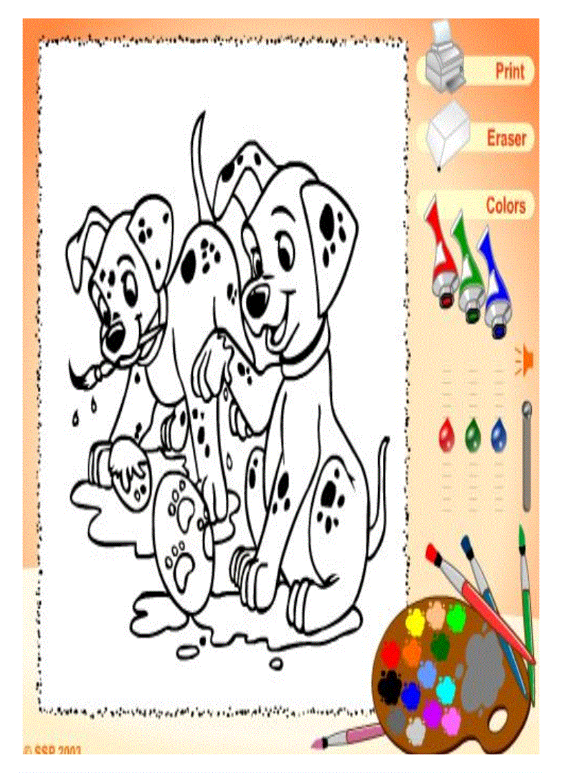 image for page Tranh cho bé tập tô màu