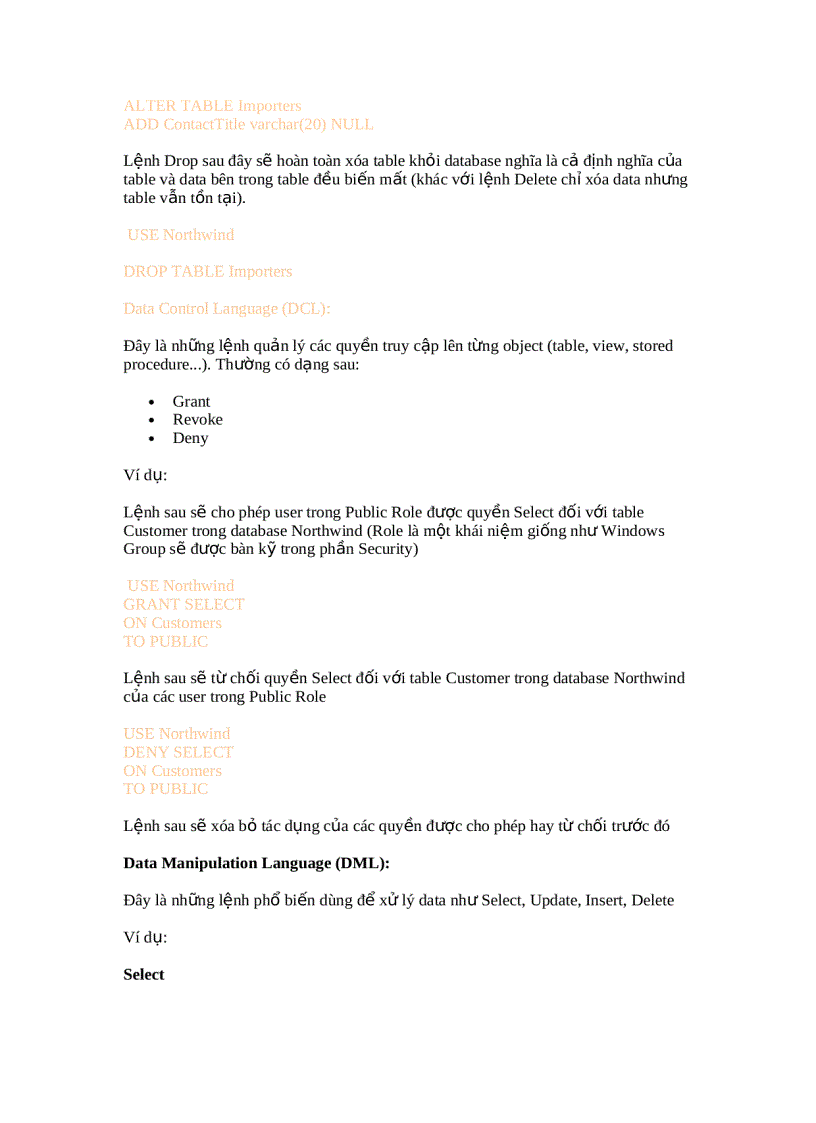 image for page Transact sql