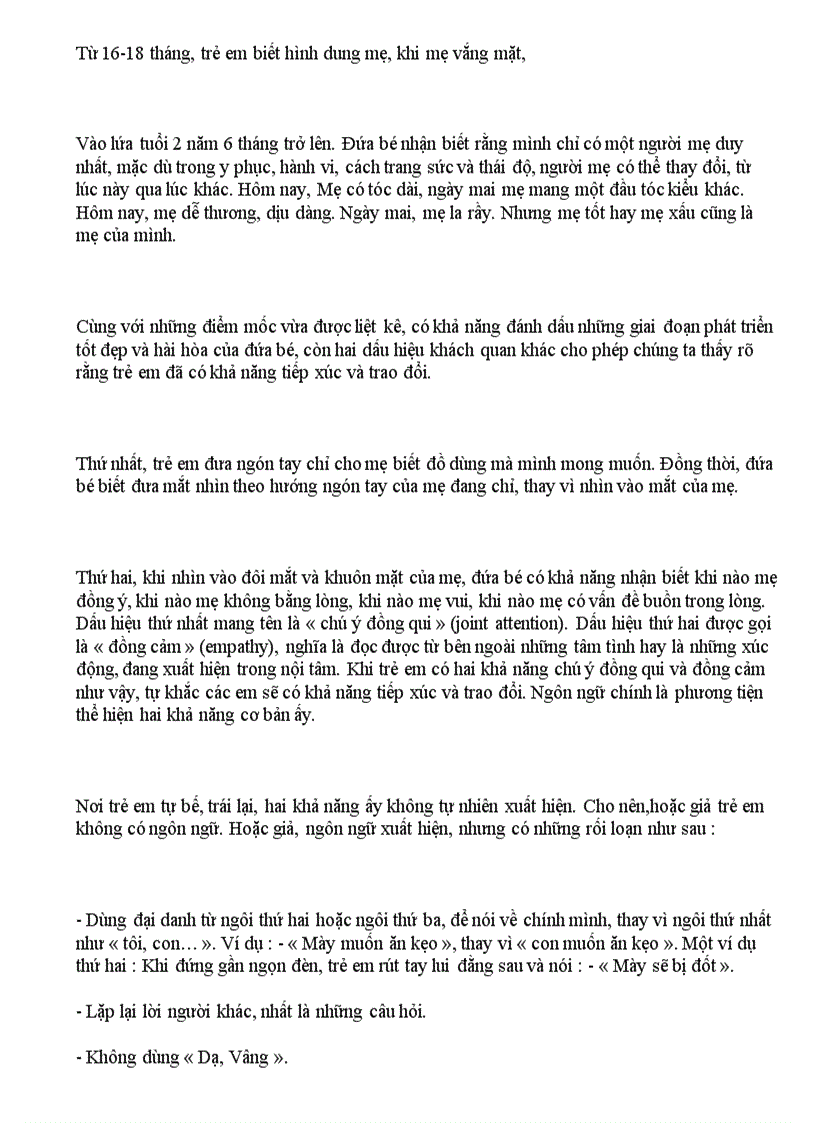 image for page Trẻ em tự kỷ