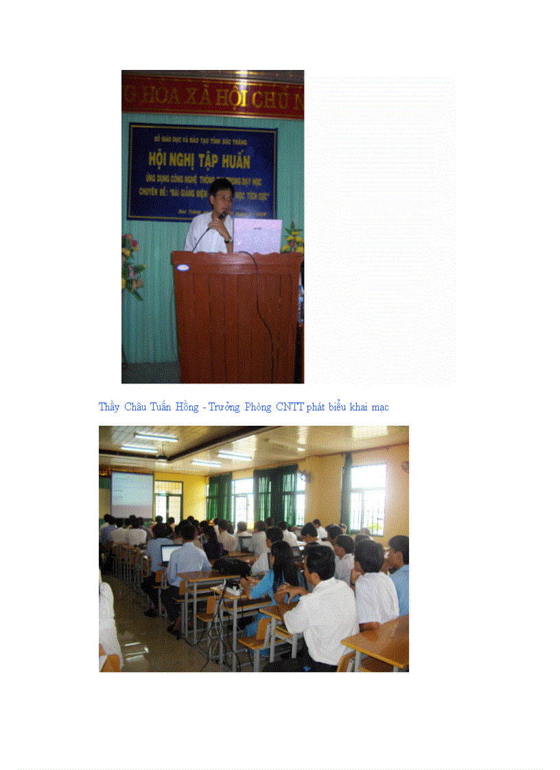 image for page Triển khai các chương trình ViOLET tại Sóc Trăng