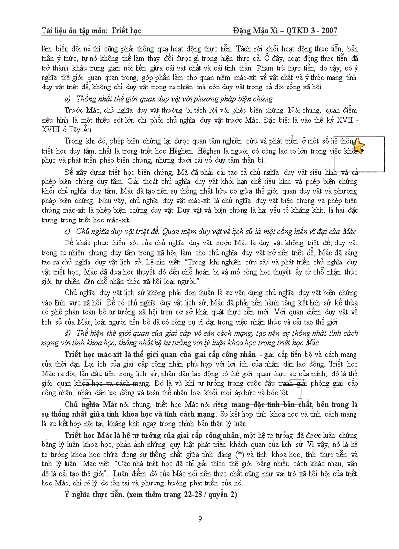 image for page Triết học Tài liệu ôn tập Đề cương