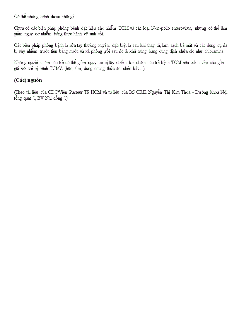 image for page Triệu chứng bệnh tay chân miệng ở trẻ