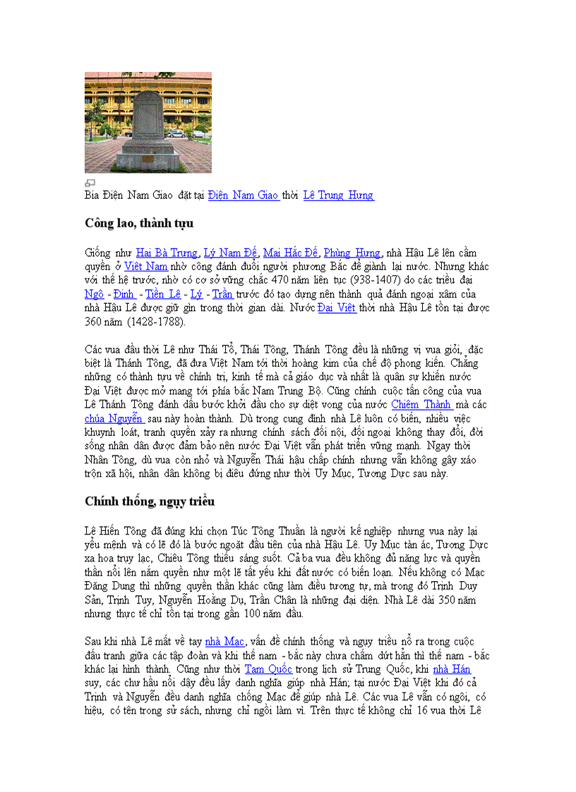 image for page Triều Lê