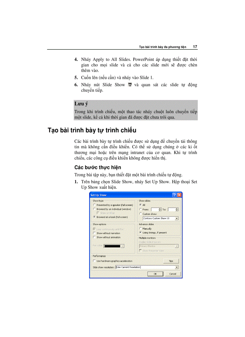 image for page Trình bày với Power point