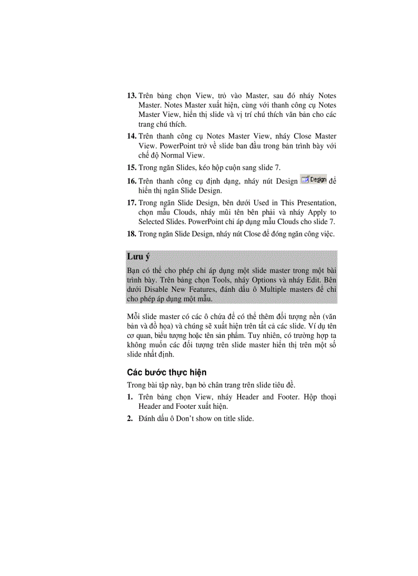 image for page Trình bày với Power point 2