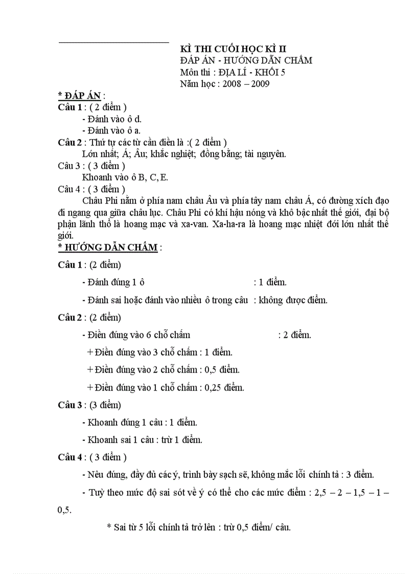 image for page Trọn gói đề thi HK II môn sử địa lớp 5