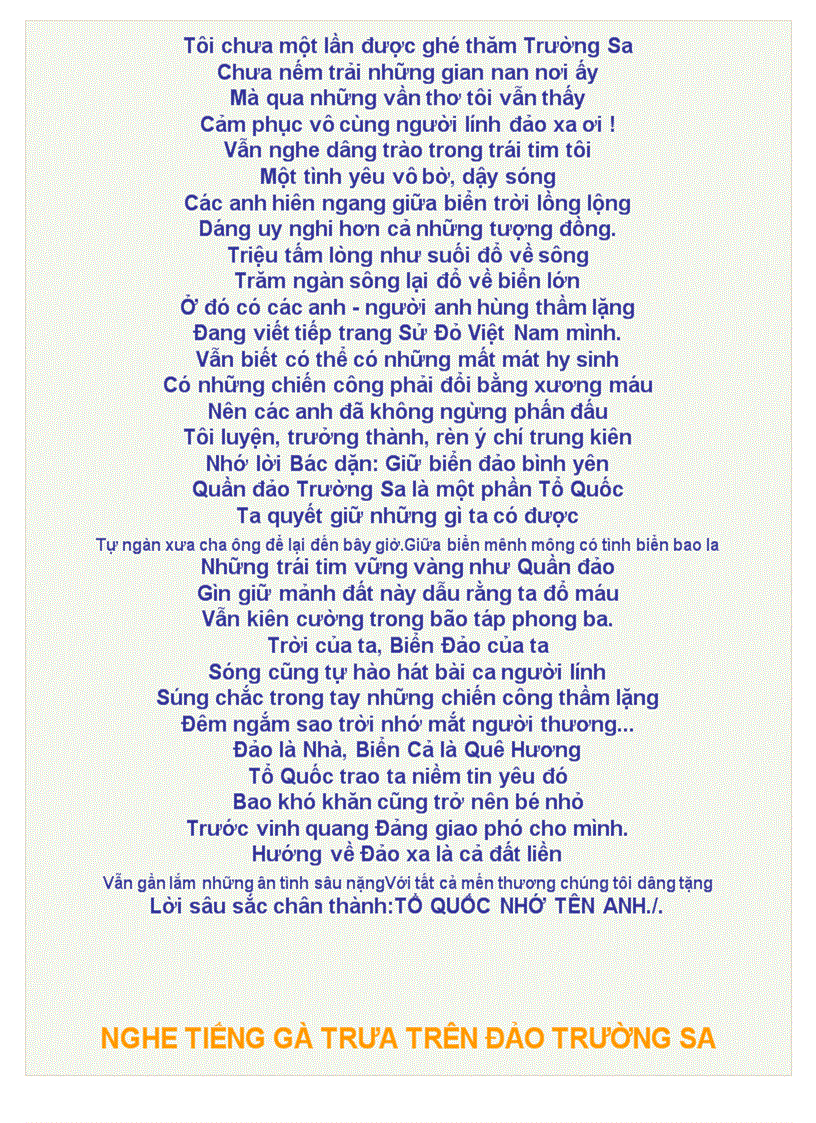 image for page Trường sa trong trái tim tôi