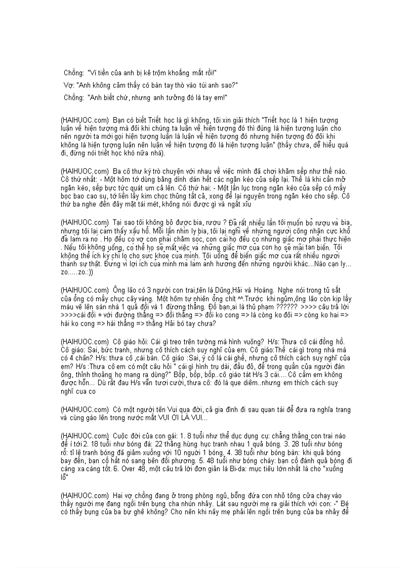 image for page Truyện cười vỡ bụng