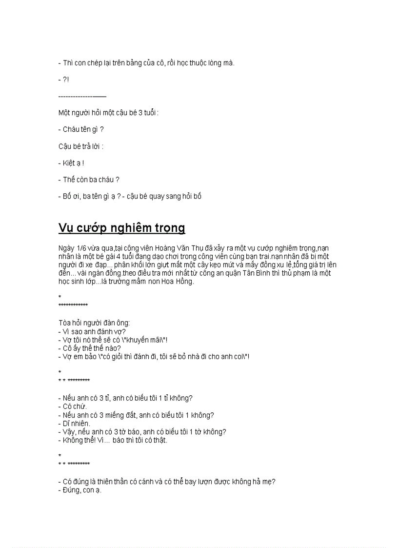 image for page Truyện cười vỡ bụng