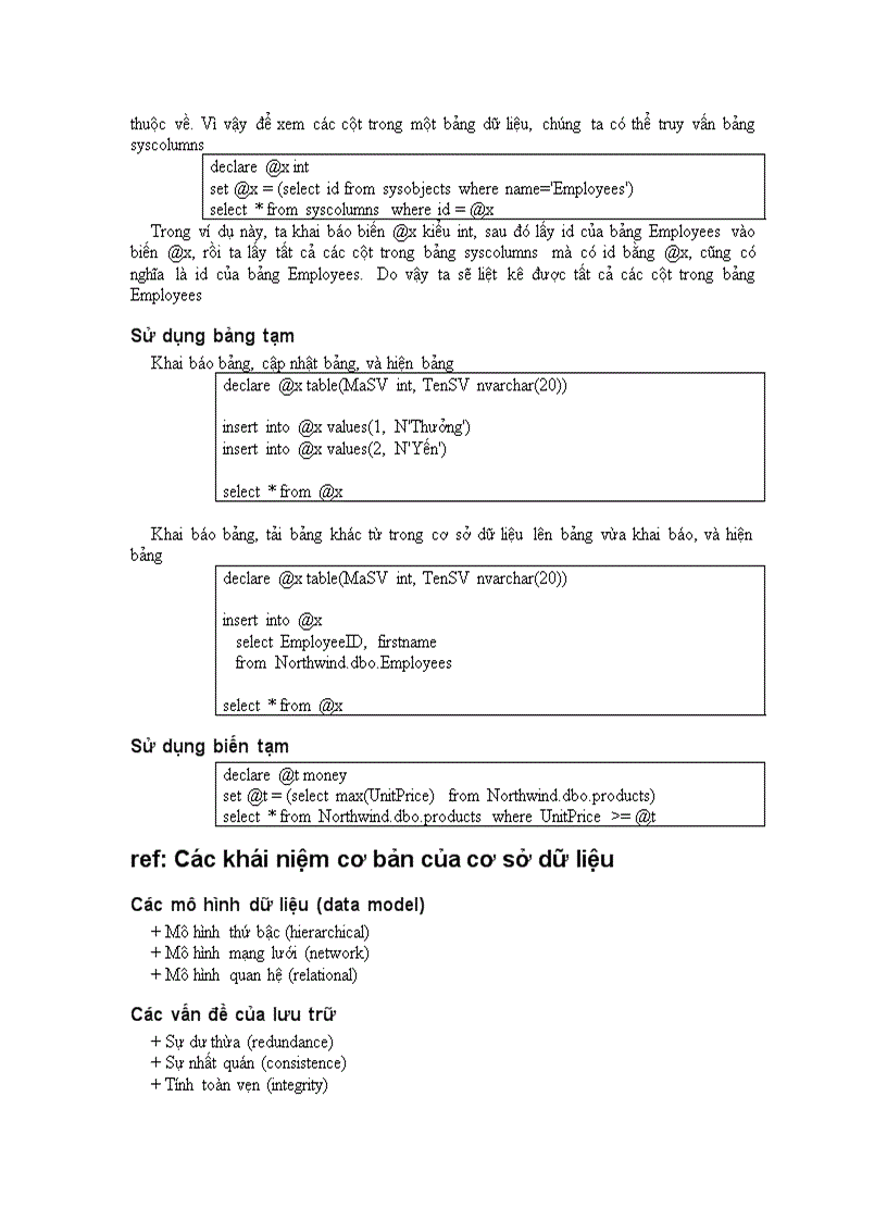 image for page T Sql