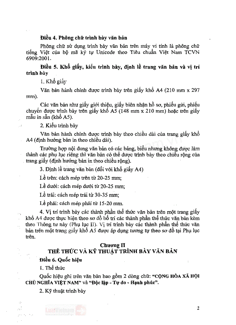 image for page TT 01 về hướng dẫn thể thức văn bản