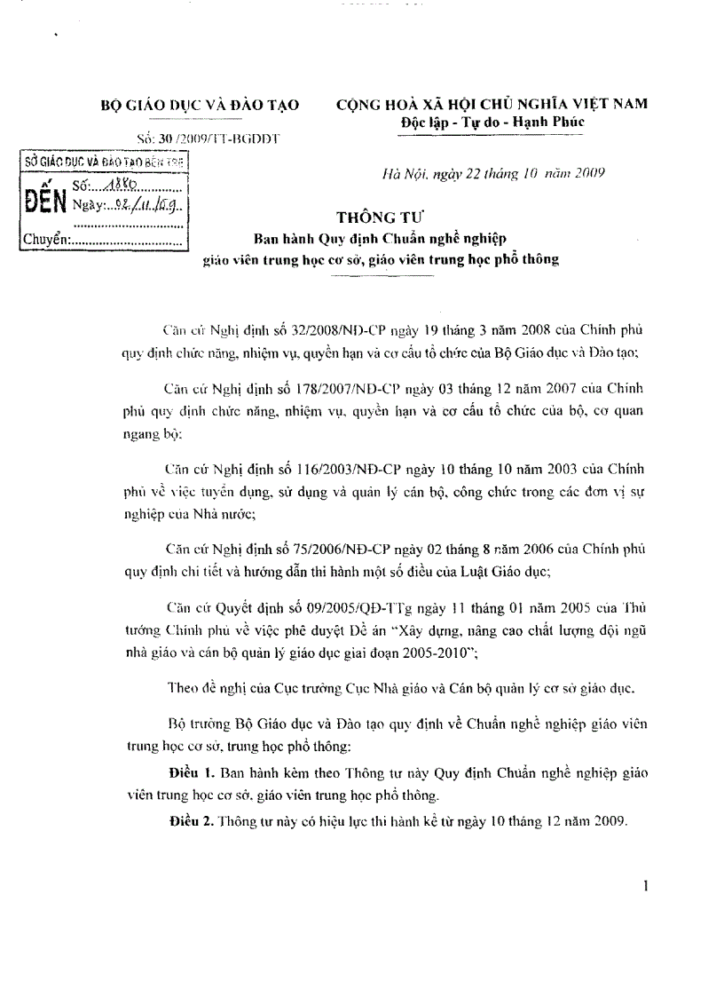 image for page TT 30 Chuẩn GV TrH