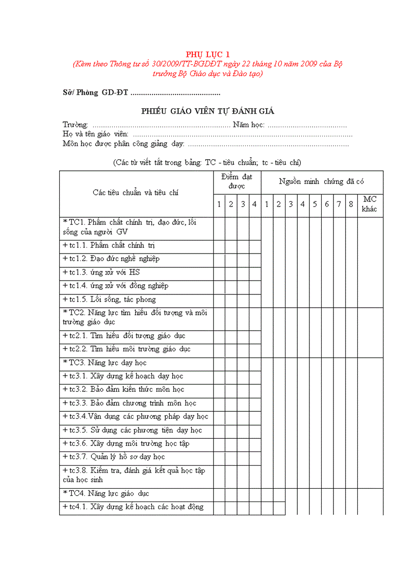 image for page TT 30 về chuẩn của GV