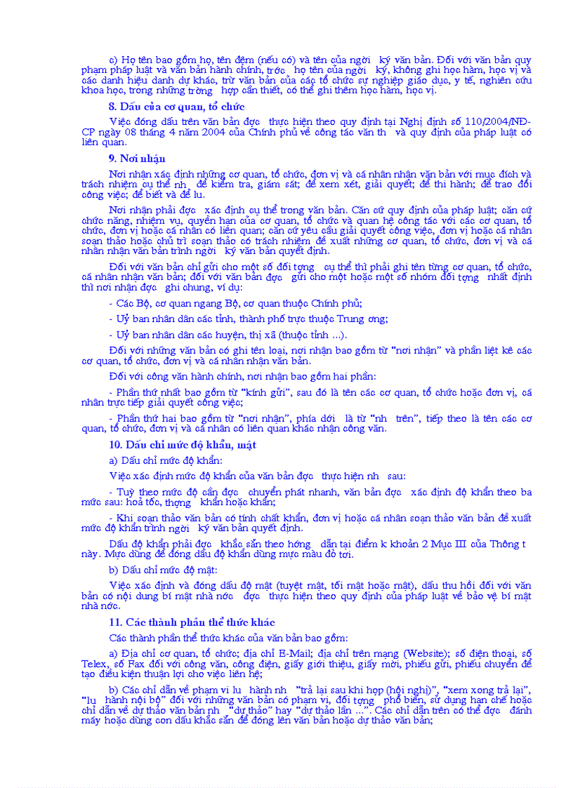 image for page TT 55 về thể thức và trình bày văn bản