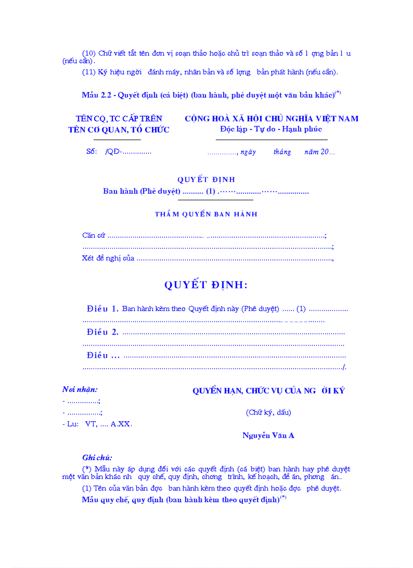 image for page TT 55 về thể thức và trình bày văn bản