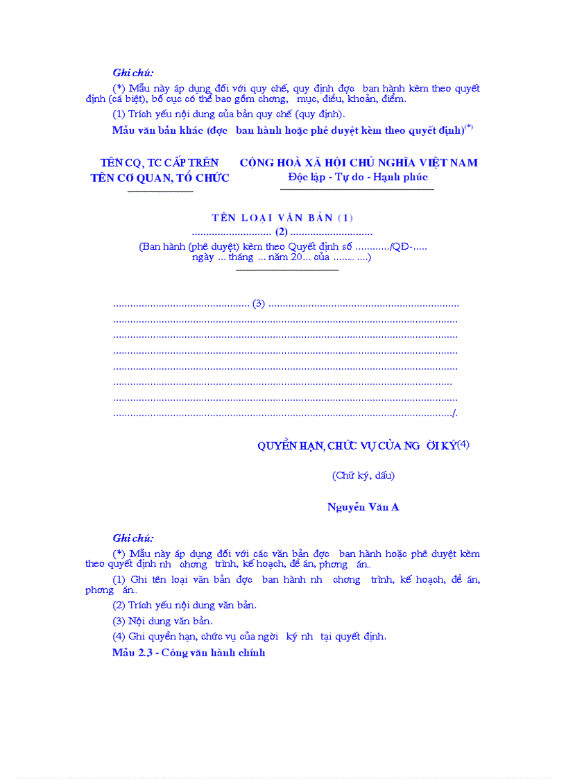 image for page TT 55 về thể thức và trình bày văn bản