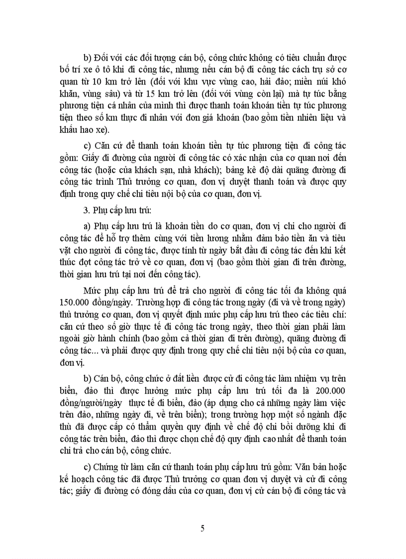 image for page TT 97 2010 TT BTC Quy dinh che do cong tac phi