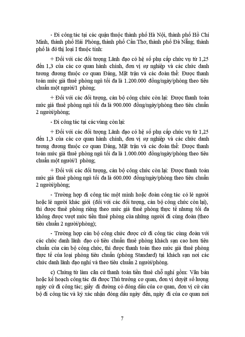 image for page TT 97 2010 TT BTC Quy dinh che do cong tac phi