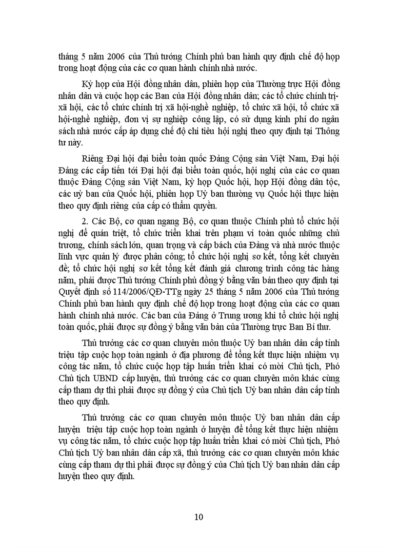 image for page TT 97 2010 TT BTC Quy dinh che do cong tac phi