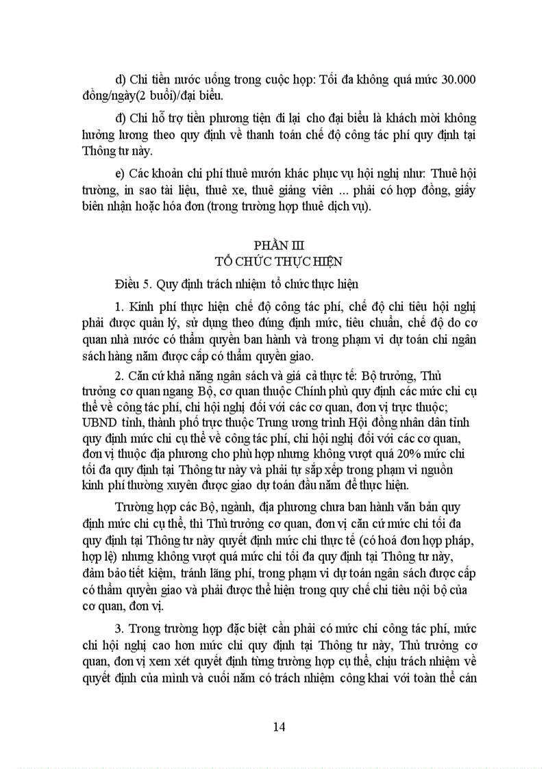 image for page TT 97 2010 TT BTC Quy dinh che do cong tac phi