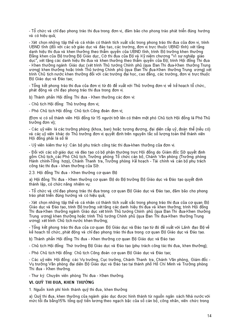 image for page TT số 21 về thi đua trong GD