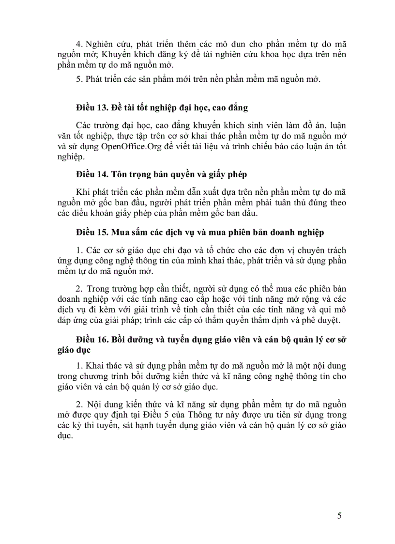 image for page TT sử dụng phần mềm mở