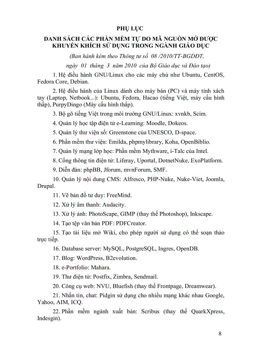 image for page TT sử dụng phần mềm mở