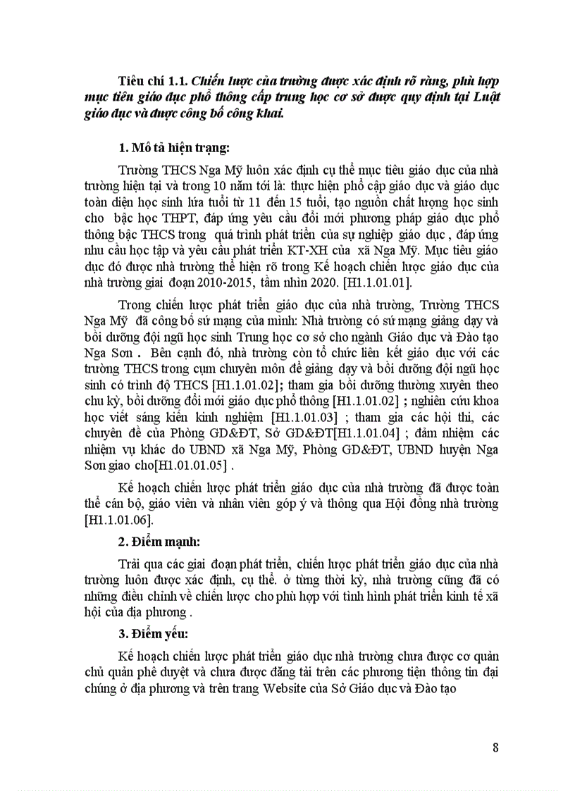 image for page Tự đánh giá chất lượng giáo dục