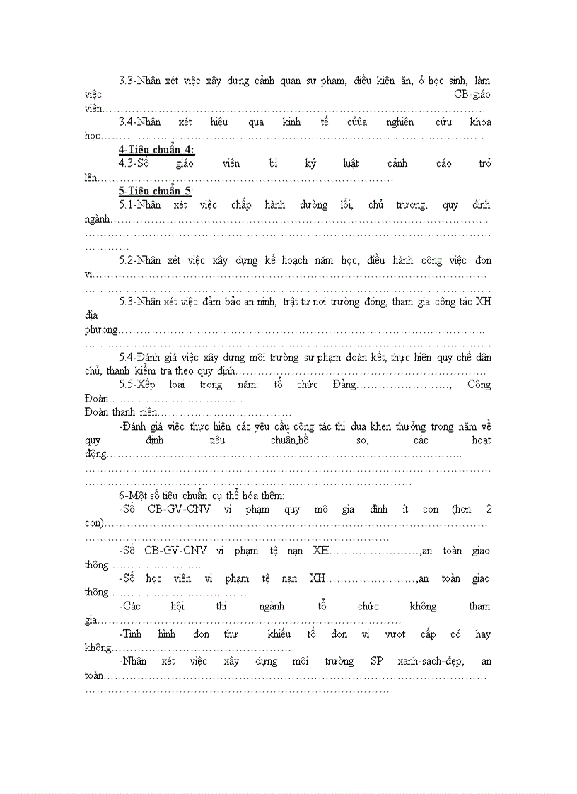 image for page Tự đánh giá LĐTT GV THCN