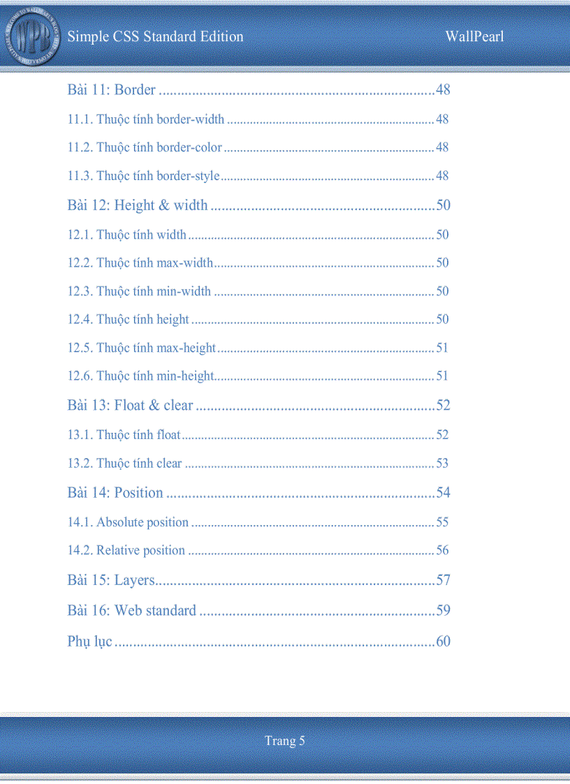 image for page Tự học css