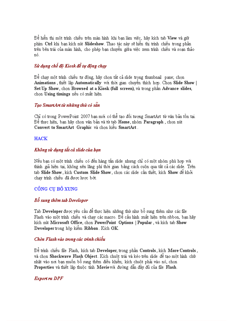 image for page Tự học PowerPoint soạn G An